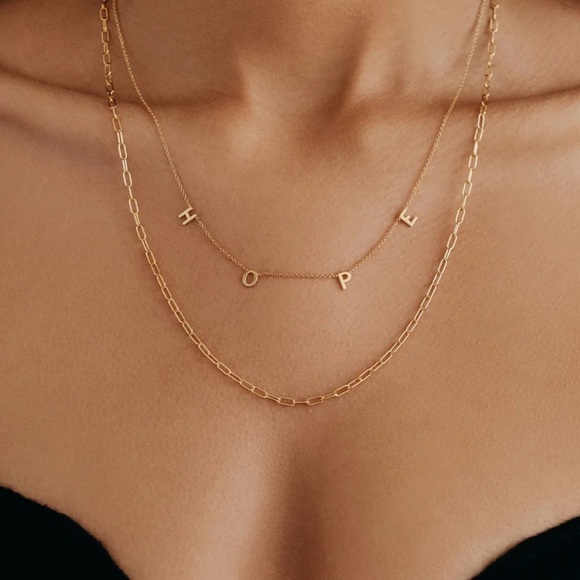 NWT BYCHARI “HOPE” Necklace - Picture 3 of 6